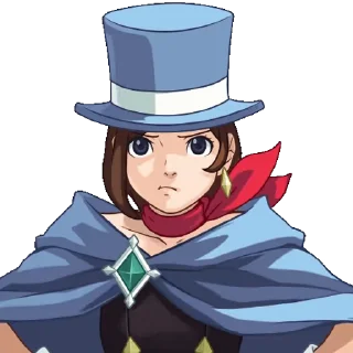 😠 Trucy Wright, Telegram sticker 12 of 21