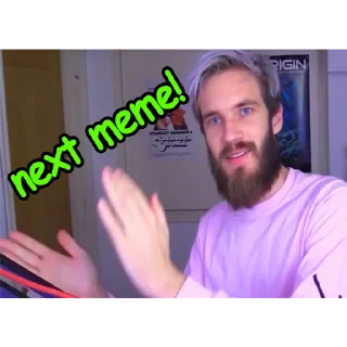 👏 PewDiePie, Telegram sticker 21 of 33