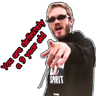 👍 PewDiePie, Telegram sticker 8 of 33