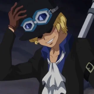 😈 Sabo @StickersofAnime, стикер Telegram 6 из 35