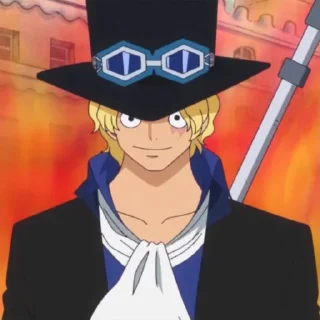 🔥 Sabo @StickersofAnime, стикер Telegram 8 из 35