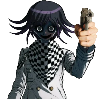 🖤 Kokichi oma, стікер Telegram 11 з 120