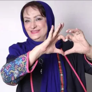 😐 الهه های سینمای ایران @hajargif, Telegram sticker 8 of 29