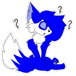 ❔ DeryTheFox Round I, sticker Telegram 20 sur 120
