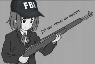 🙃 FBI, sticker Telegram 11 sur 73