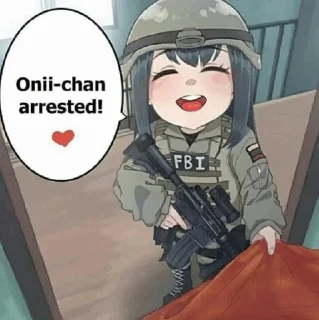 🤔 FBI, sticker Telegram 17 sur 73