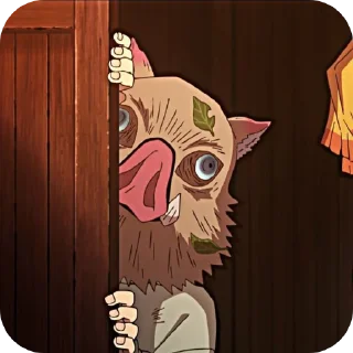 🐗 Иноске, Telegram sticker 9 of 17