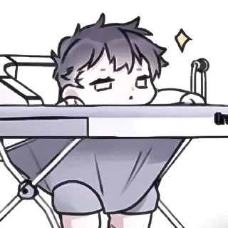 ☁️ ─꩜𝐋𝖾𝖾  ‌︪︩ 𝐇𝗈 : 命㒴 @Cho_onl, Telegram sticker 7 of 65