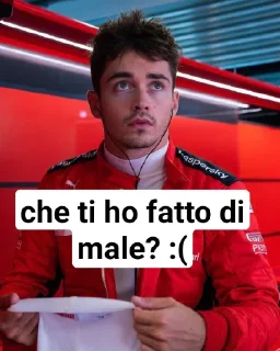 😢 Leclerc è un Meme, стикер Telegram 18 из 36