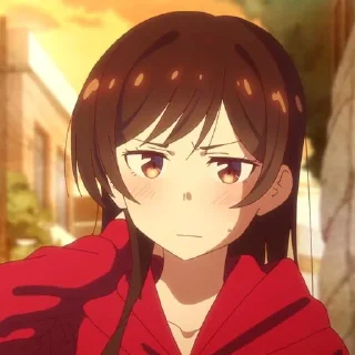 😐 Chizuru Ichinose by @AlezconlaZ, sticker Telegram 23 sur 74
