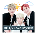 ☀️ BTS "LOVE MYSELF" by @WithBTS, стикер Telegram 3 из 42