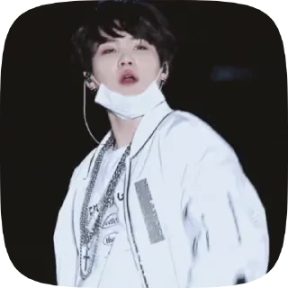 🌟 SUGA @aboutsk, Telegram sticker 12 of 50
