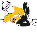 😒 Mood 😒 @MochaStickers, Telegram sticker 7 of 27