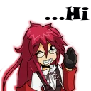 😉 Black Butler, стікер Telegram 23 з 37