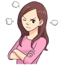 😡 U and I (MahRis), Telegram sticker 2 of 71