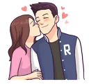 😚 U and I (MahRis), Telegram sticker 17 of 71