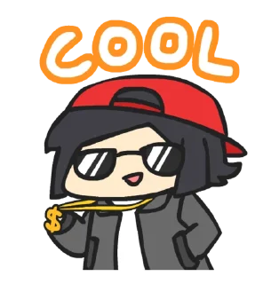 😎 Sticker of Walfie 2, стікер Telegram 5 з 24