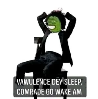 😂 Big Man Like Crouch. (Comrade Agba), sticker Telegram 5 sur 78