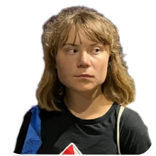 🚩 Greta via @adolfpupik, sticker Telegram 6 sur 29