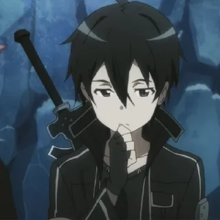 🗡 Kirito, стікер Telegram 18 з 46