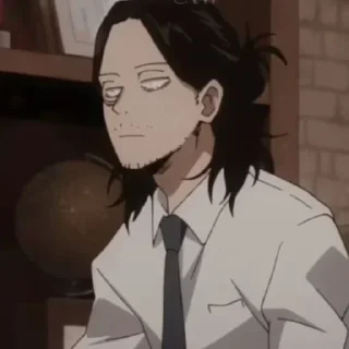 😑 Shota Aizawa, стикер Telegram 18 из 106
