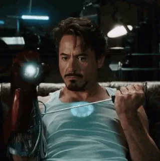 📯 Iron Man 1,2,3 - @CelebsStickers ., стикер Telegram 8 из 72