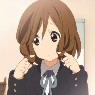 🌟 🎸 ▵▿ Yui Hirasawa ♩ @KesitoMania, sticker Telegram 21 sur 120