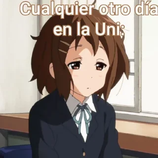 🌟 🎸 ▵▿ Yui Hirasawa ♩ @KesitoMania, sticker Telegram 13 sur 120
