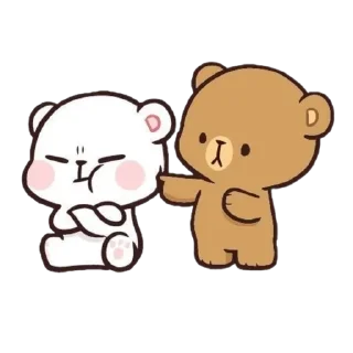 🌟 Mocha and milk 🫶🏻, стикер Telegram 15 из 36