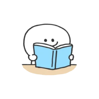 📖 Smile Person Doodles Emoji @SpoiledRabbits, стікер Telegram 18 з 41