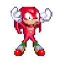 😳 Sonic 3 & Knuckes - Knuckles, стикер Telegram 20 из 32