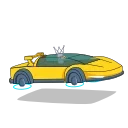 🏎 THE DEN, sticker Telegram 2 sur 8