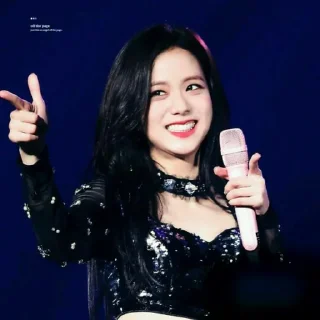 👏 ¥^ Jisoo ^¥ [ @blackpink_stickerr4 ], Telegram sticker 18 of 60