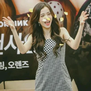 🎊 ¥^ Jisoo ^¥ [ @blackpink_stickerr4 ], Telegram sticker 22 of 60