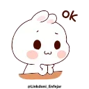 😅 Happy bunny • @linkdoni_enfejar, sticker Telegram 6 sur 24