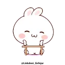 ☺️ Happy bunny • @linkdoni_enfejar, sticker Telegram 12 sur 24