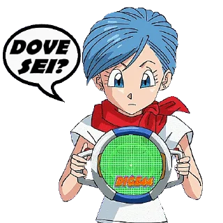😑 @STIKERFORALL 🇮🇹BULMA, sticker Telegram 24 sur 35