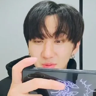 🖤 CHANGBIN 140421 @skzstickers, Telegram sticker 24 of 120