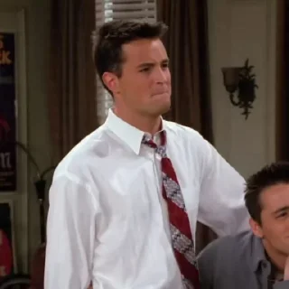 ☁️ Chandler Bing ; @icarusfalls, sticker Telegram 8 sur 39