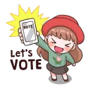 🙋 I ❤️ KPOP (Parnia), стикер Telegram 9 из 42