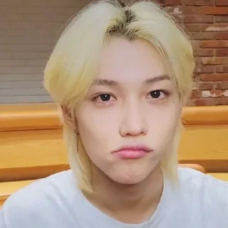 💗 Феликс любимый, стикер Telegram 18 из 21