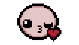 😘 The binding of Isaac, Telegram sticker 9 of 39