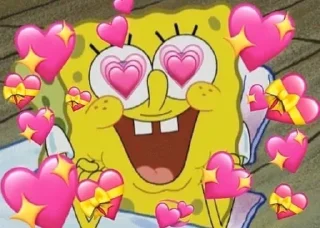 🤩 I love SpongeBob, стікер Telegram 22 з 93