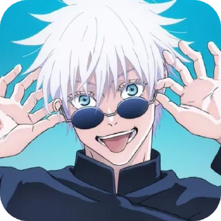 👄 годжо🐒, стікер Telegram 16 з 17