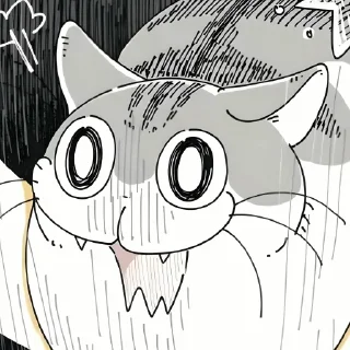 🐈‍⬛️ ─𖧵ֹֺֽ໋໋݊C𝖺𝗍 : 〨㒴 @AoiSekai, Telegram sticker 20 of 70