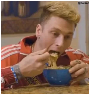 😶 MGK, Telegram sticker 8 of 47
