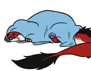 🛌 Send Noods, sticker Telegram 5 sur 107