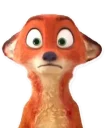 😳 Nick Wilde, sticker Telegram 18 sur 39
