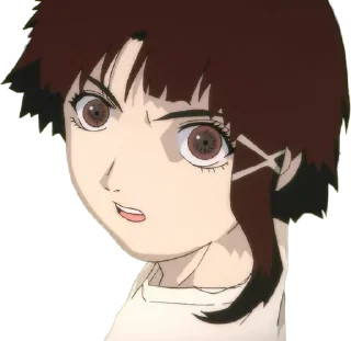 😡 Serial Experiments Lain - @animevanitasita, Telegram sticker 14 of 52