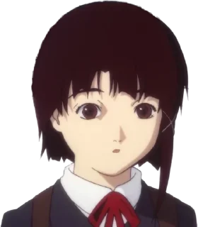 😯 Serial Experiments Lain - @animevanitasita, Telegram sticker 19 of 52